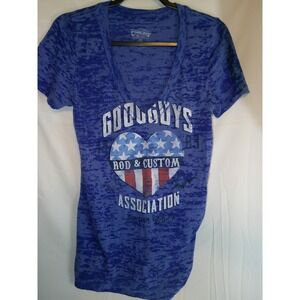 GoodGuys Rod Custom Association Graphic Burnout‎ Tee Shirt Womens XL